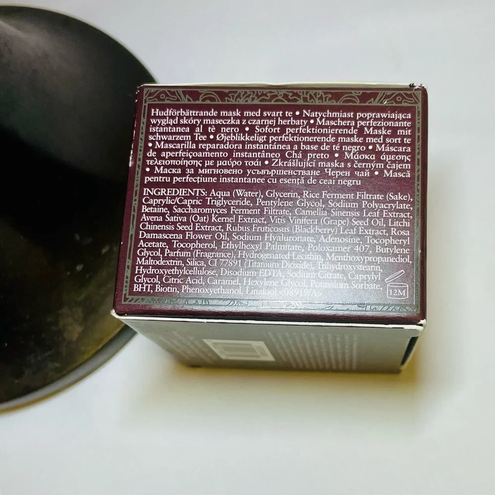 Fresh Black Tea Instant Perfecting Mask, NIB 30ml